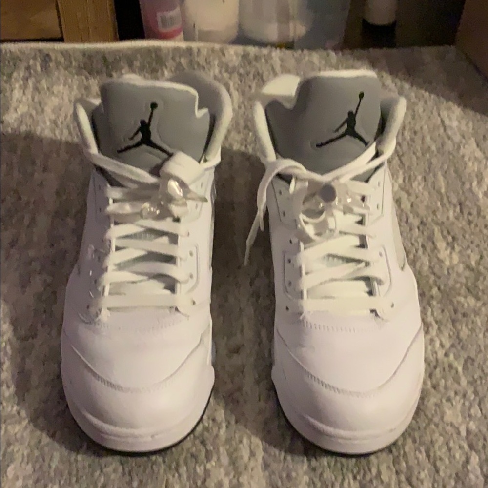 Air Jordan 5 Retro Metallic White 2015